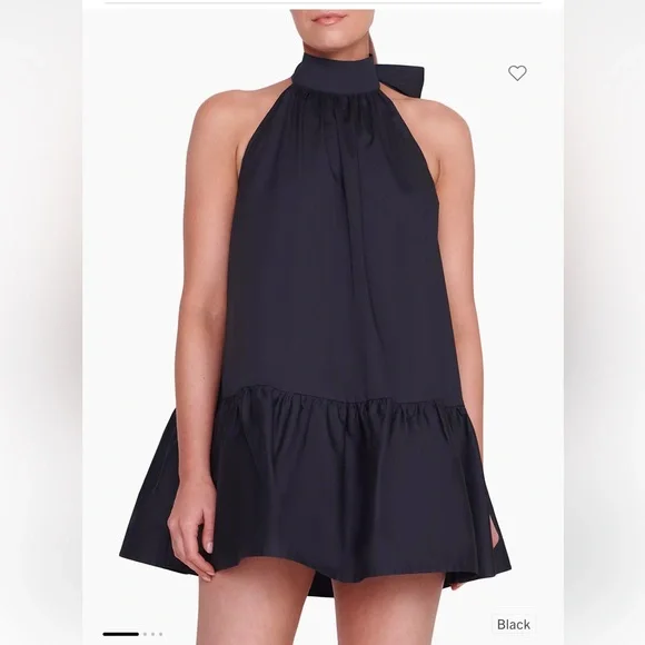 Black Marlowe Dress Staud